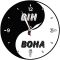 Настінний годинник "Він&Вона"